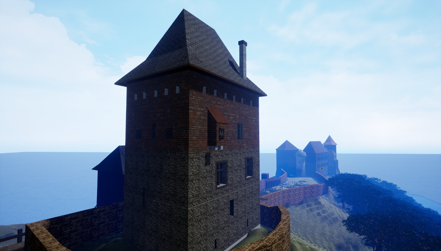 stary zamek wieza